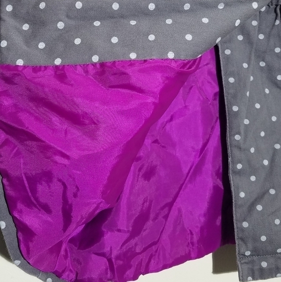 Cherokee Lined Polka Dot Jacket Coat XS - Picture 3 of 4